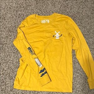 Dutch Bros Yellow Long Sleeve Graphic Tee
